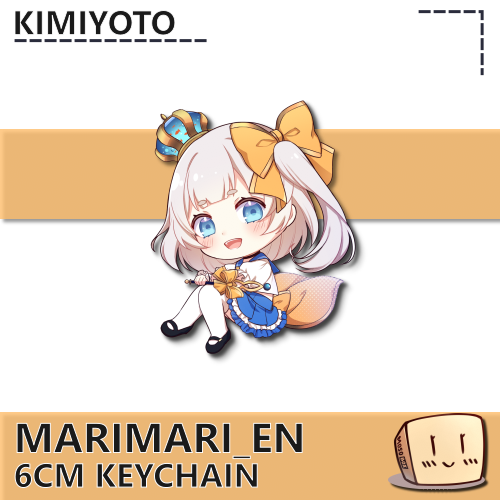 MRI-KC-01 Chibi MariMari_EN Keychain - Kimiyoto - Store Image