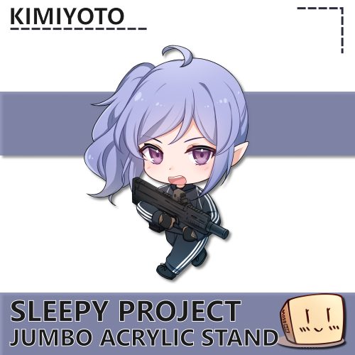 SLP-AS-02 Sleepy Project Jumbo Chibi Standee - Kimiyoto - Store Image