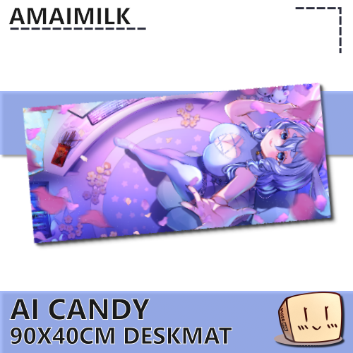 AIC-DM-01 AI Candy Deskmat - AmaiMilk - Store Image