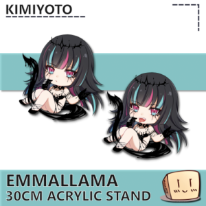 Jumbo Chibi Emmallama Standee - Kimiyoto