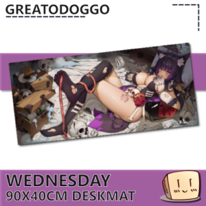 Wednesday Deskmat - GreatoDoggo