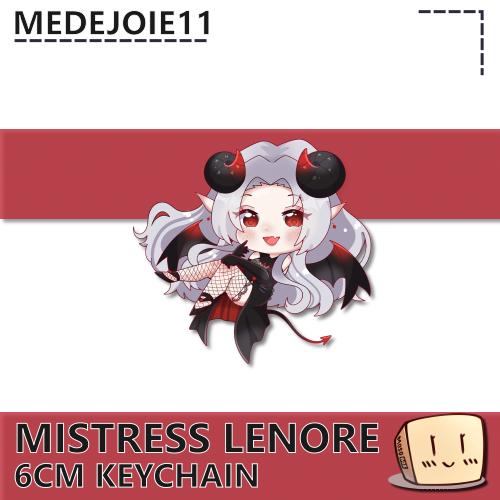LEN-KC-03 Mistress Lenore 2.5 Keychain - medejoie11 - Store Image