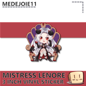 Chibi Mistress Lenore 2.5 Sticker - medejoie11