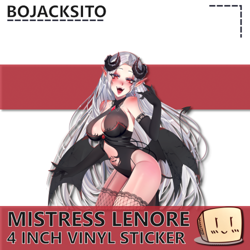 LEN-S-04 Mistress Lenore 2.5 Sticker - bojacksito - Store Image
