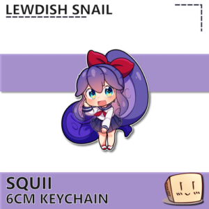 Squii Keychain - Lewdish Snail