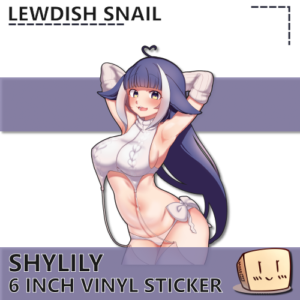 Virgin Destroyer Sweater Shylily Sticker - Lewdish Snail