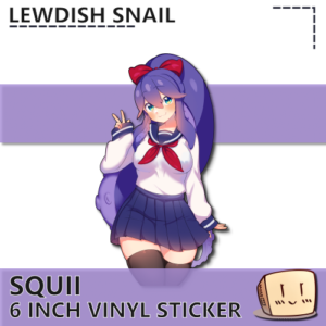 Squii Sticker - Lewdish Snail