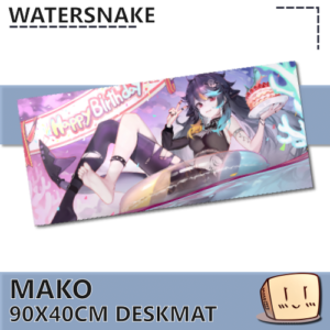 Mako Birthday Deskmat - Watersnake