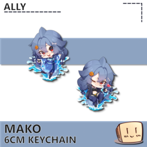 Mako Splash Keychain - Ally