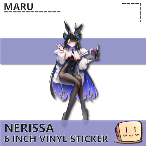 MRU-S-04 Bunny Girl Nerissa Sticker - Maru - Store Image