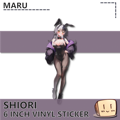 MRU-S-05 Bunny Girl Shiori Sticker - Maru - Store Image