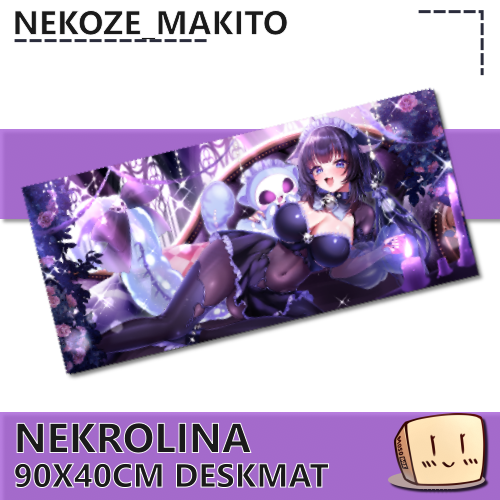 NKR-DM-01 Nekrolina Deskmat - nekoze_makito - Store Image