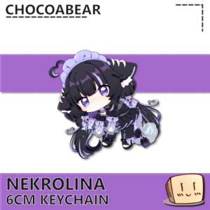 Nekrolina Keychain - chocoabear