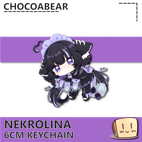 NKR-KC-01 Nekrolina Keychain - chocoabear - Store Image