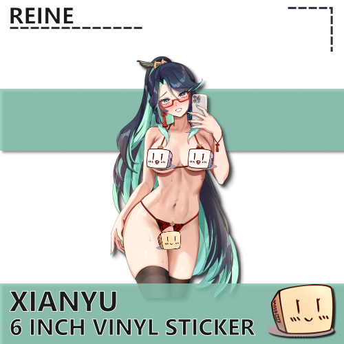 REI-S-A-37 Selfie Xianyun Lingerie Sticker NSFW - Reine - Censored