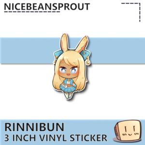 Rinnibun Sticker - nicebeansprout