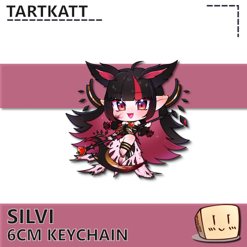 SLV-KC-01 Silvi Keychain - Tartkatt - Store Image