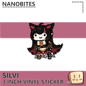 Silvi Squibby Sticker - Nanobites