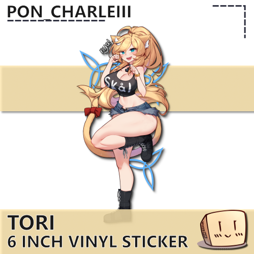 THO-S-01 Tori Sticker - pon_charleiii - Store Image
