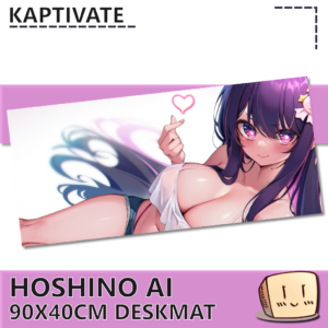 Hoshino Ai Deskmat - Kaptivate