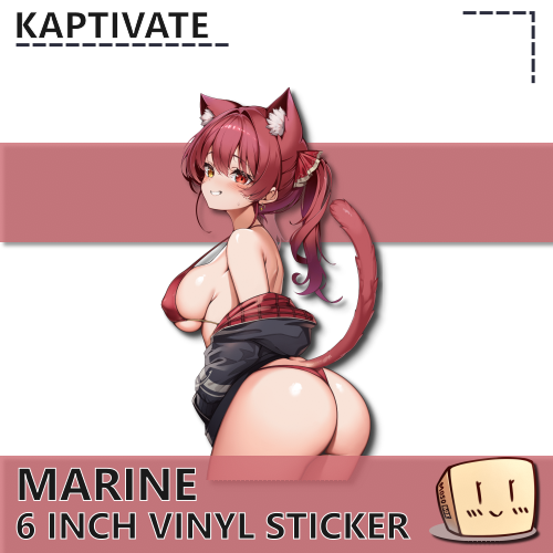 KAP-S-02 Neko Marine Sticker - Kaptivate - Store Image