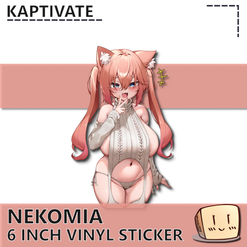 KAP-S-04 Virgin Destroyer Nekomia Sticker - Kaptivate - Store Image