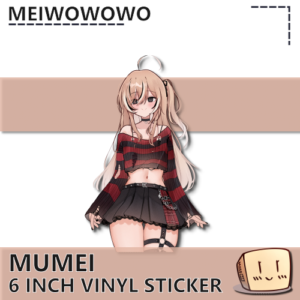 Goth Mumei Sticker - Meiwowowo