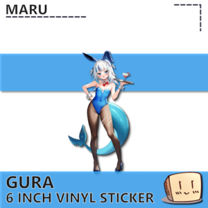 Bunny Girl Gura Sticker - Maru