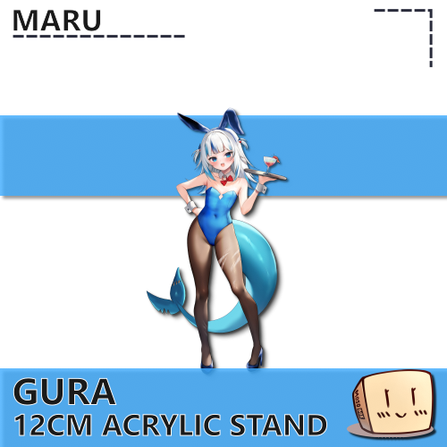 MRU-S-08 Bunny Girl Gura Sticker - Maru - Store Image