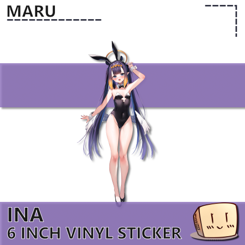MRU-S-09 Bunny Girl Ina Sticker - Maru - Store Image