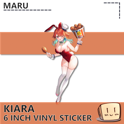 MRU-S-10 Bunny Girl Kiara Sticker - Maru - Store Image