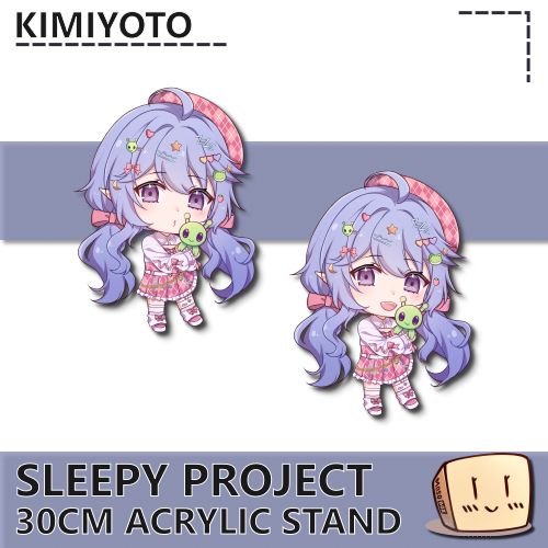 SLP-AS-03 Jumbo Chibi Casual Sleepy Project Standee - Kimiyoto - Store Image