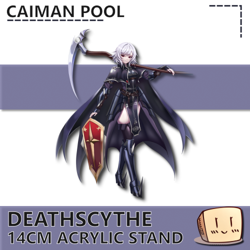 CAI-AS-05 Deathscythe Standee - Caiman Pool - Store Image
