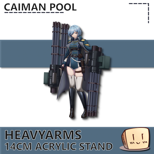 CAI-AS-07 Heavyarms Standee - Caiman Pool - Store Image