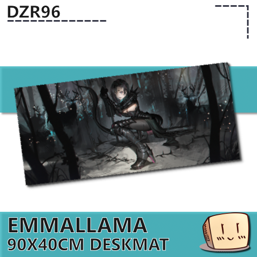 EMM-DM-01 EmmaLlama Deskmat - DZR96 - Store Image