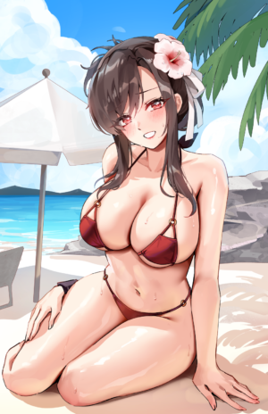 Beach Tifa - Reine