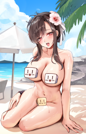 Beach Tifa NSFW - Reine