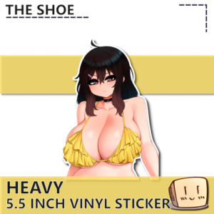 Frill Bikini Heavy Sticker - The Shoe