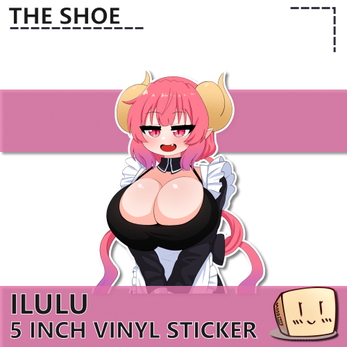 SOE-S-06 Maid Ilulu Sticker - The Shoe - Store Image