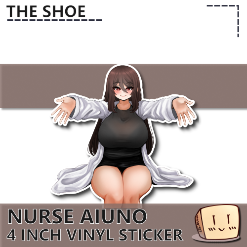 SOE-S-07 Nurse Aiuno Hug Sticker - The Shoe - Store Image