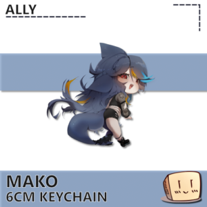 Chibi Mako Keychain - Ally