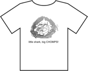 Big Chomps Mako T-Shirt - Minkyew