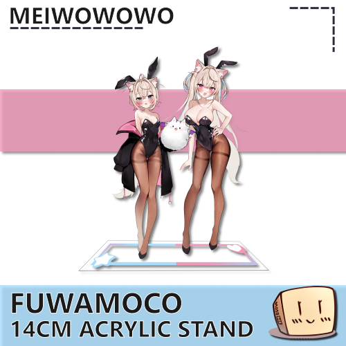 MEI-AS-01 FuwaMoco Bunny Girl Dual Standee - Meiwowowo - Store Image