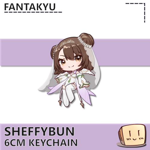 SHE-KC-01 Sheffybun Dress Keychain - fantakyu - Store Image