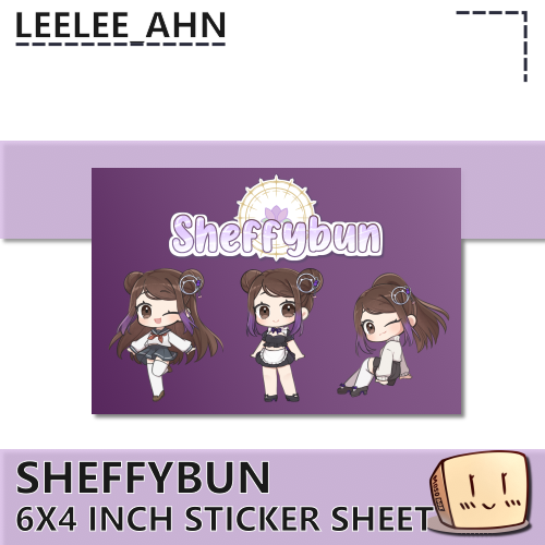 SHE-S-01 Sheffybun Sticker Sheet 1 - leelee_ahn - Store Image