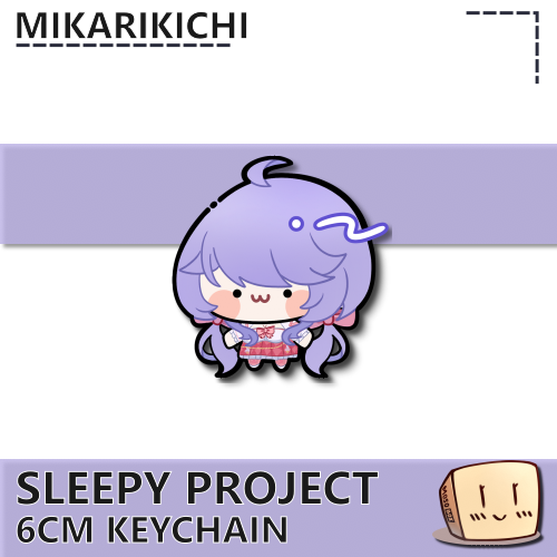 SLP-KC-03 Chibi Idol Sleepy Keychain - mikarikichi - Store Image