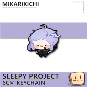 Chibi Tactical Sleepy Keychain - mikarikichi