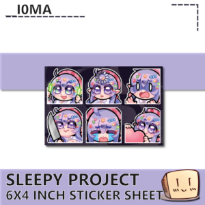 Idol Sleepy Sticker Sheet - __I0MA