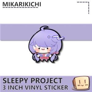 Chibi Idol Sleepy Sticker - mikarikichi