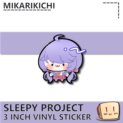 SLP-S-05 Chibi Idol Sleepy Sticker - mikarikichi - Store Image